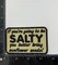 Funny If You’re Going to Be Salty You Better Bring Sunflower Seeds Embroidered Iron-On Patch, 2.25 inch x 3.5 inch